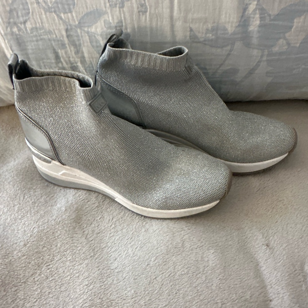 Michael Kors Sneaker boots silver women’s 6.5
